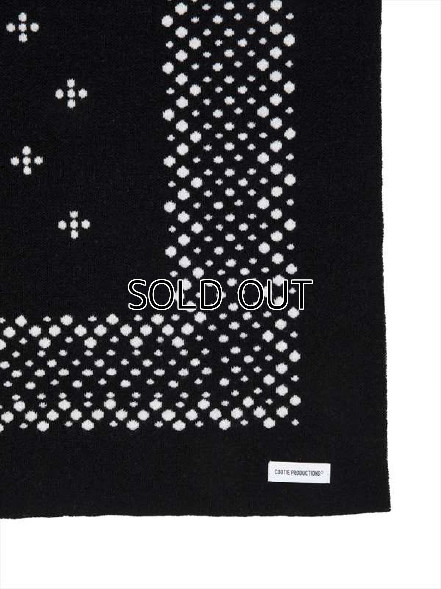 画像3: COOTIE PRODUCTIONS Jacquard Square Scarf (スカーフ) (3)