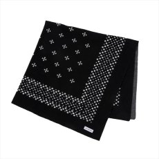 画像2: COOTIE PRODUCTIONS Jacquard Square Scarf (スカーフ) (2)