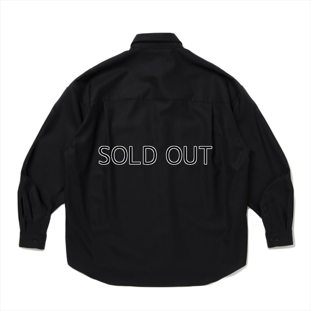 画像2: COOTIE PRODUCTIONS TECHWOOL® Fly Front L/S Shirt (フライフロントシャツ) (2)