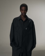 画像4: COOTIE PRODUCTIONS TECHWOOL® Fly Front L/S Shirt (フライフロントシャツ) (4)
