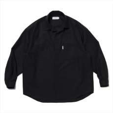 画像1: COOTIE PRODUCTIONS TECHWOOL® Fly Front L/S Shirt (フライフロントシャツ) (1)