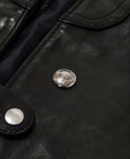 画像4: MASSES Horse Leather Vest Vintage (ホースレザーベスト) (4)