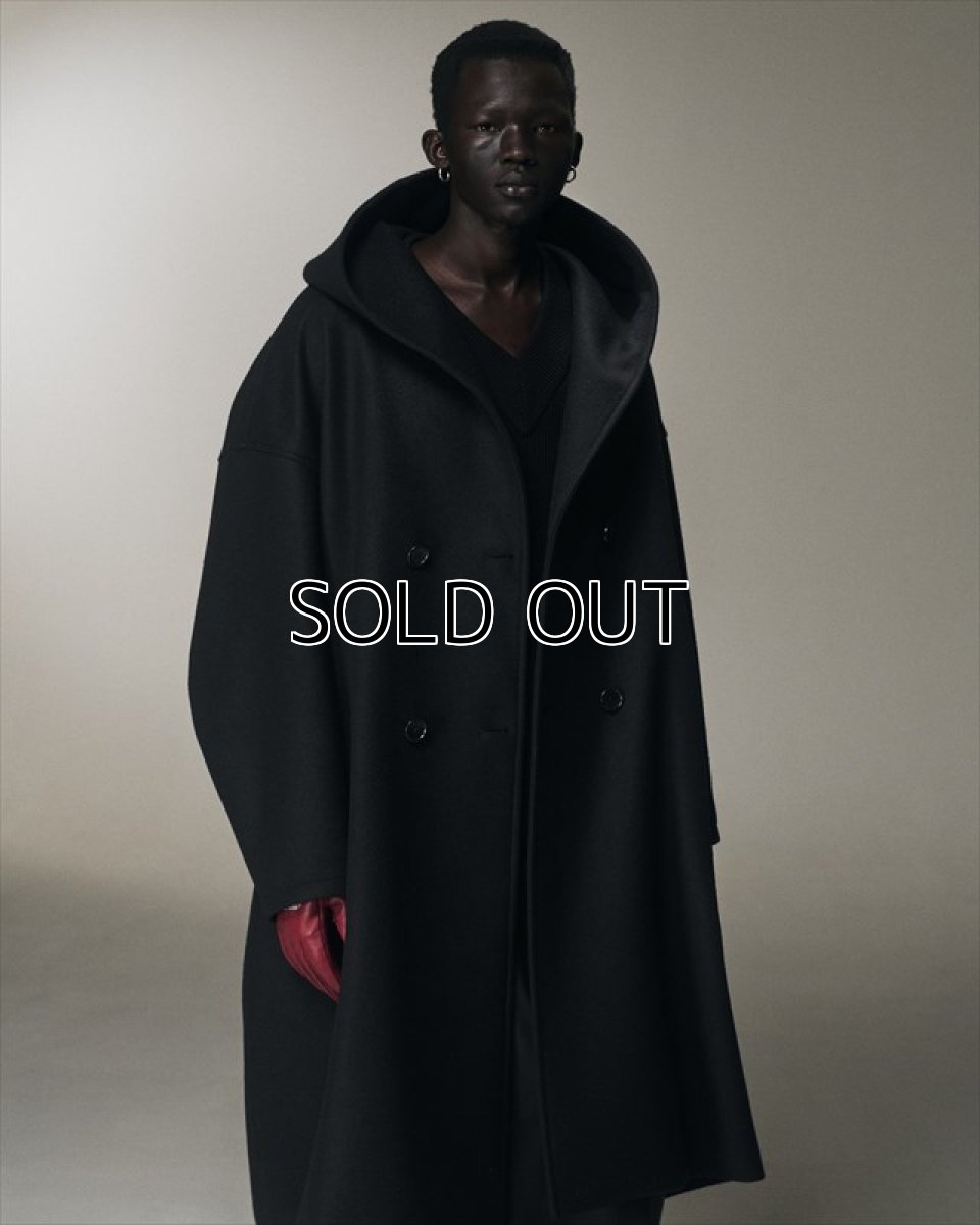 画像7: COOTIE PRODUCTIONS Wool Melton Double Breasted Jedi Coat (ジェダイコート) (7)