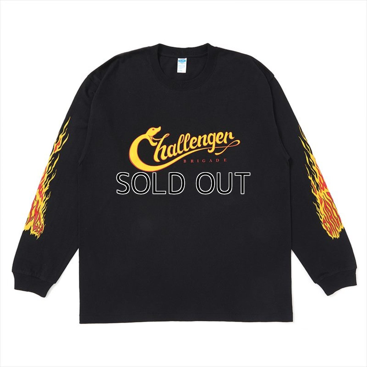 画像1: CHALLENGER L/S Snaking Logo Tee (ロングスリーブTシャツ) (1)