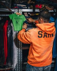 画像5: ©SAINT Mxxxxxx x BerBerJin BB_DBL FACE HOODIE SAINT Orange (ダブルフェイスパーカー) (5)