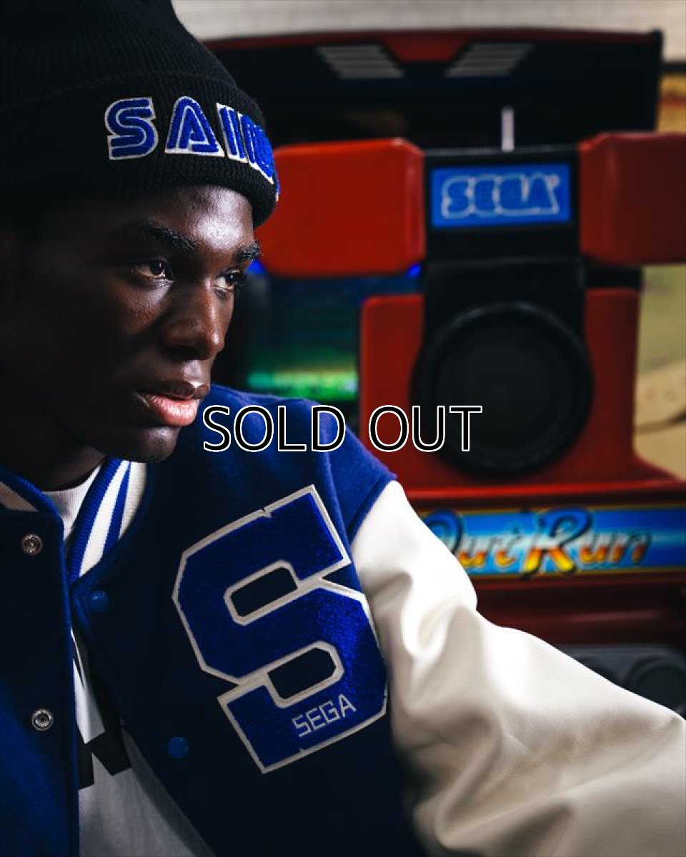 画像3: ©SAINT Mxxxxxx x SEGA SG_KNIT CAP SAINT SEGA Black (ニットキャップ) (3)