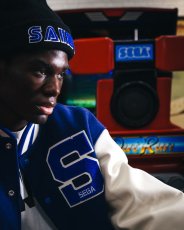 画像3: ©SAINT Mxxxxxx x SEGA SG_KNIT CAP SAINT SEGA Black (ニットキャップ) (3)