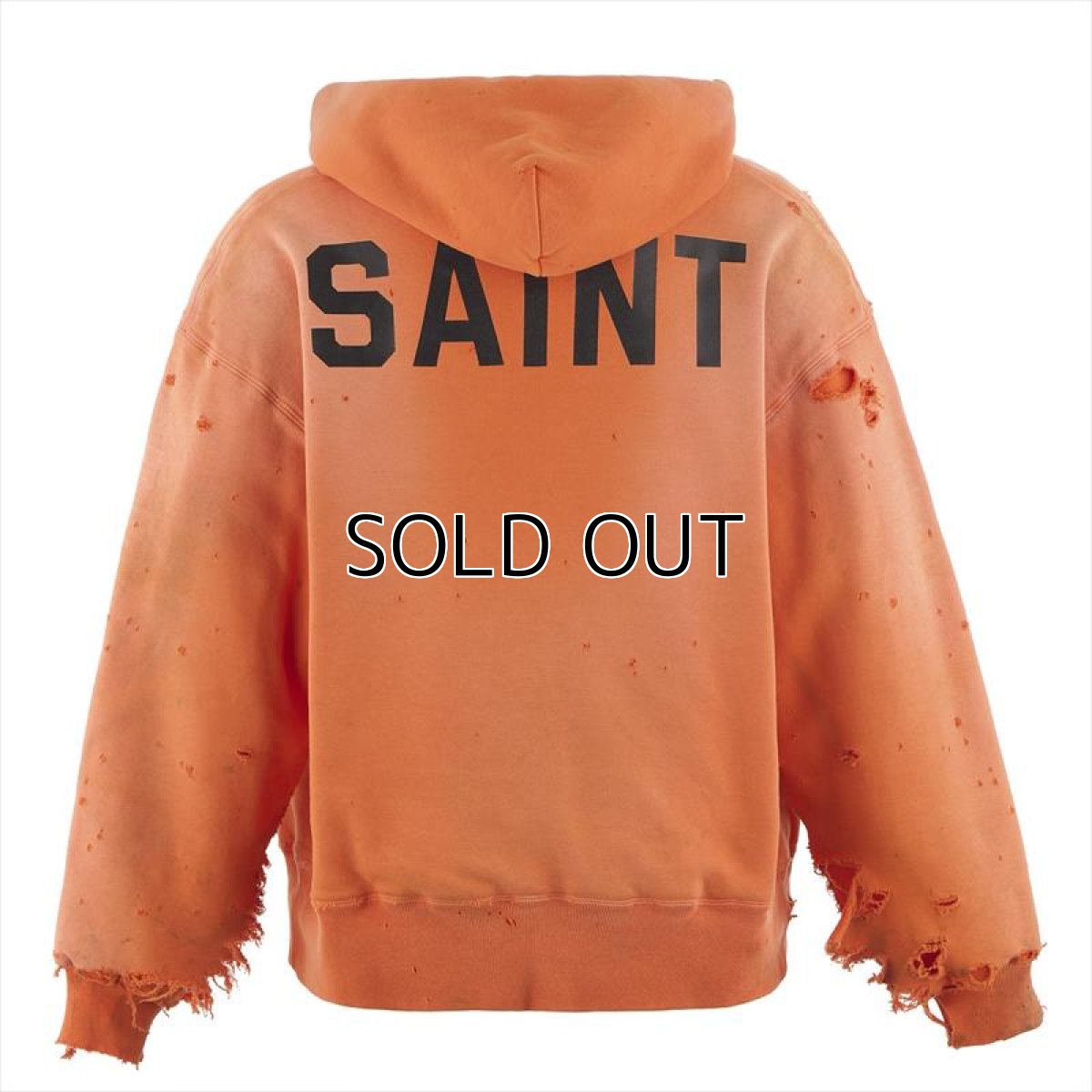 画像2: ©SAINT Mxxxxxx x BerBerJin BB_DBL FACE HOODIE SAINT Orange (ダブルフェイスパーカー) (2)