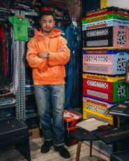 画像6: ©SAINT Mxxxxxx x BerBerJin BB_DBL FACE HOODIE SAINT Orange (ダブルフェイスパーカー) (6)