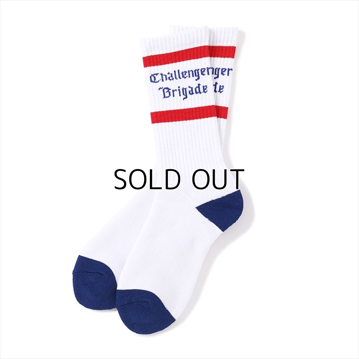 画像1: CHALLENGER Classic Logo Socks (ソックス) (1)