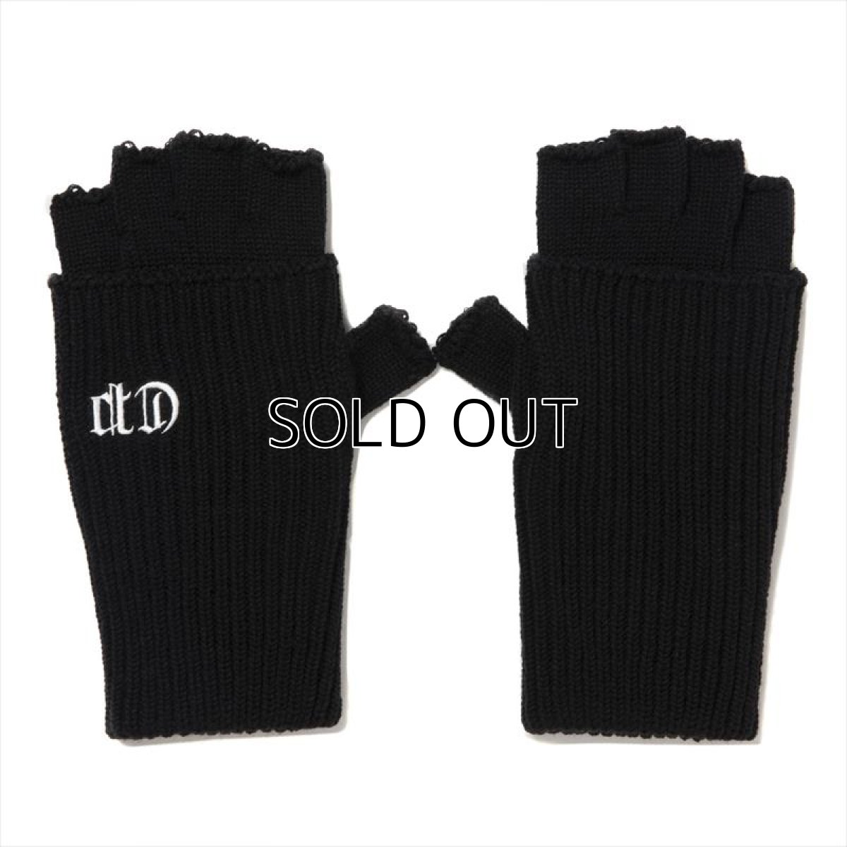 画像1: COOTIE PRODUCTIONS Knit Cuffed Fingerless Glove (フィンガーレスグローブ) (1)