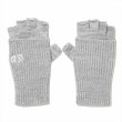 COOTIE PRODUCTIONS Knit Cuffed Fingerless Glove (Gray Mix)