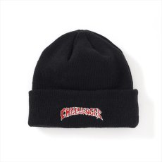画像1: CHALLENGER Crash Logo Knit Cap (ニットキャップ) (1)