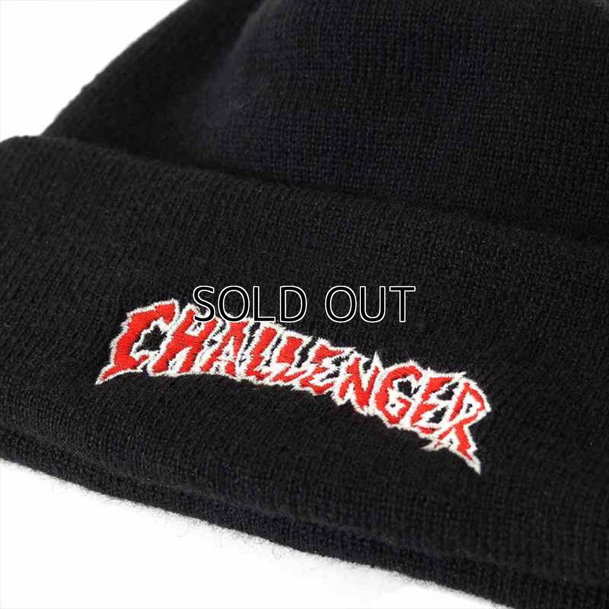 画像2: CHALLENGER Crash Logo Knit Cap (ニットキャップ) (2)