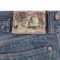 画像3: ©SAINT Mxxxxxx x BerBerJin BB_DENIM PNT 5PKTS DAMAGE Blue (デニムパンツ) (3)