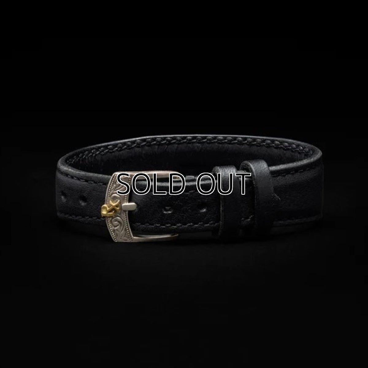 画像1: Antidote BUYERS CLUB Leather Bracelet (Silver950 x Gold) ブレスレット (1)