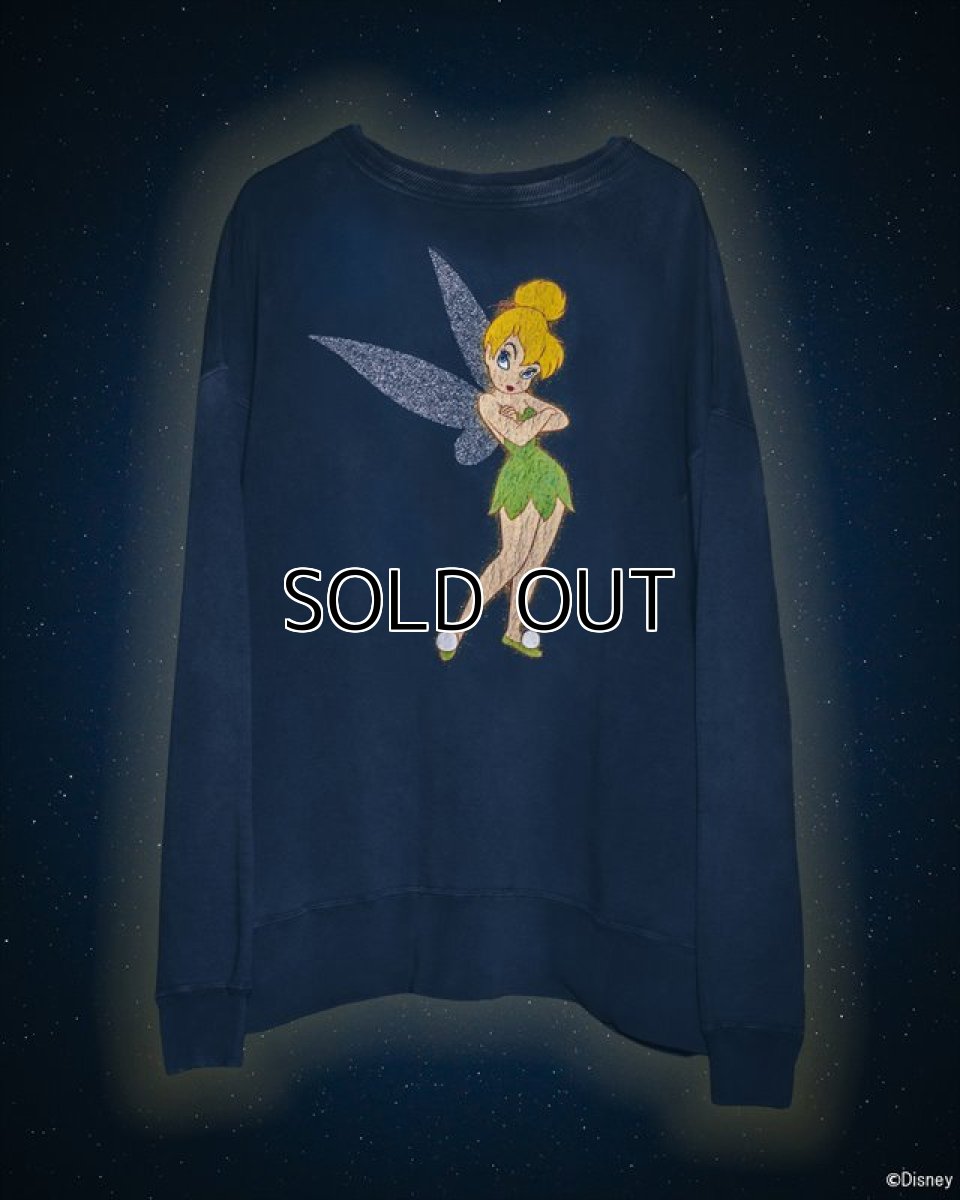 画像3: ©SAINT Mxxxxxx Disney DNF_CRW NK SWT TINKER BELL Navy (スウェット) (3)