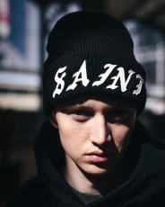画像2: ©SAINT Mxxxxxx Knit Cap Saint Black (ニットキャップ) (2)