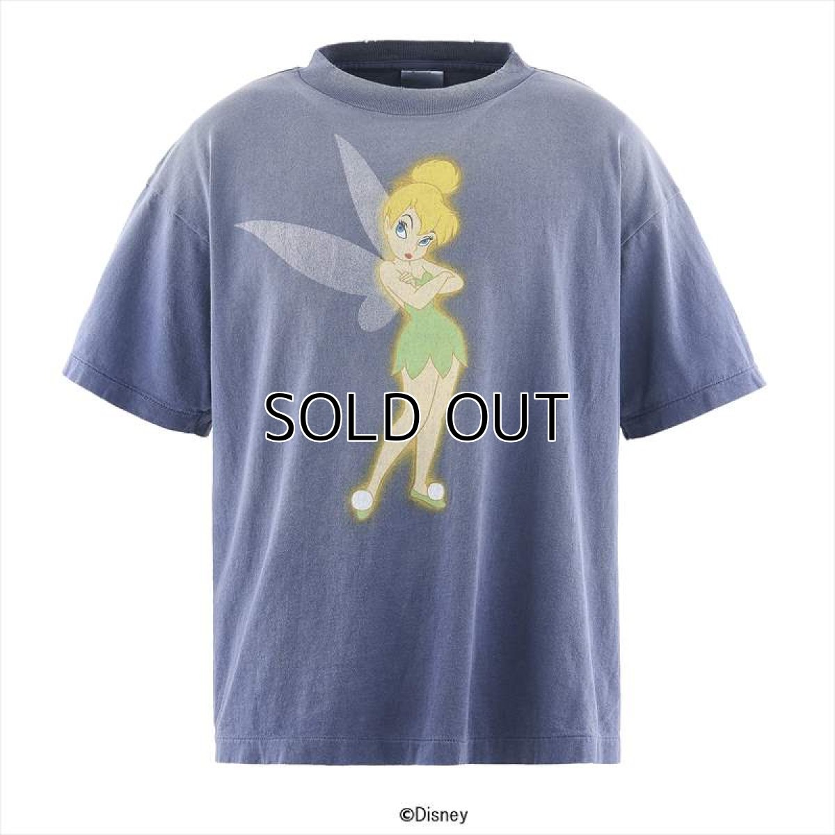 画像1: ©SAINT Mxxxxxx Disney DNF_SS T-SHIRT TINKER BELL Navy (Tシャツ) (1)