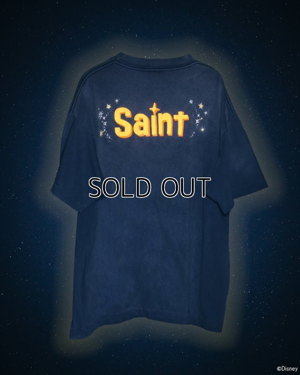 画像4: ©SAINT Mxxxxxx Disney DNF_SS T-SHIRT TINKER BELL Navy (Tシャツ) (4)