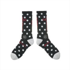 画像1: ©SAINT Mxxxxxx SOCKS DOT Black (ソックス) (1)