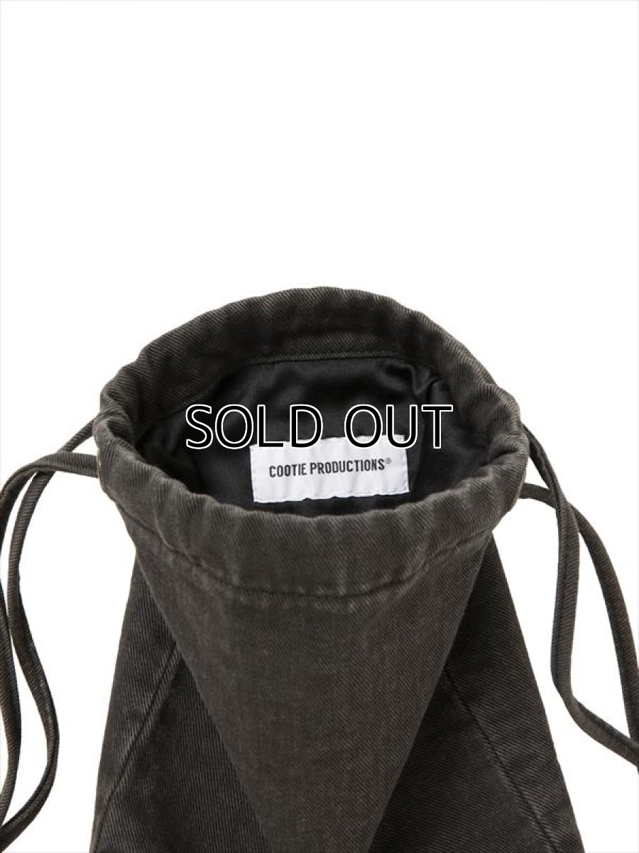 画像3: COOTIE PRODUCTIONS Color Denim Drawstring Bag (バッグ) (3)