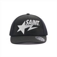 画像2: ©SAINT Mxxxxxx x A BATHING APE BAPE_MESH CAP Black (メッシュキャップ) (2)
