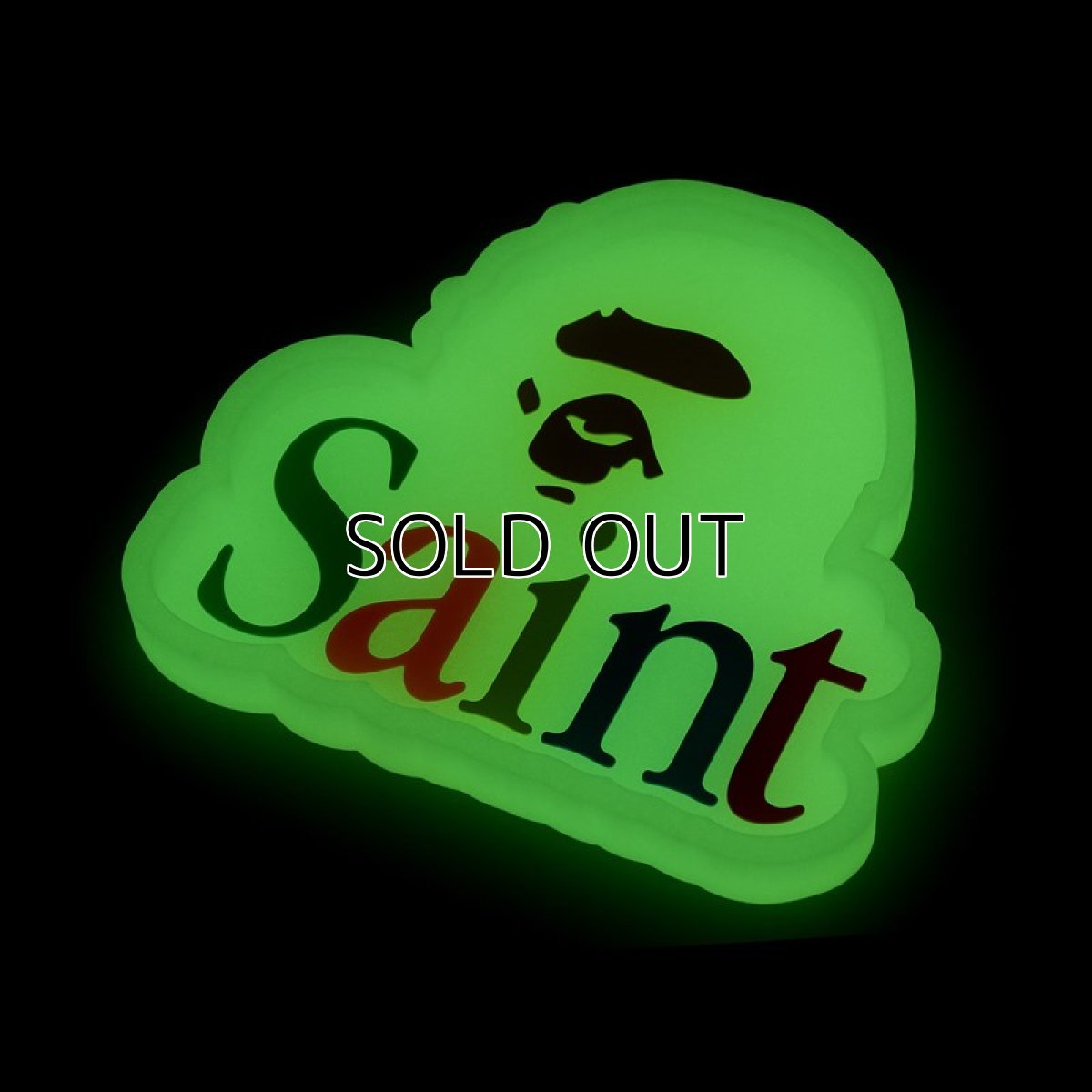 画像2: ©SAINT Mxxxxxx x A BATHING APE BAPE_TRAY Green (トレイ) (2)