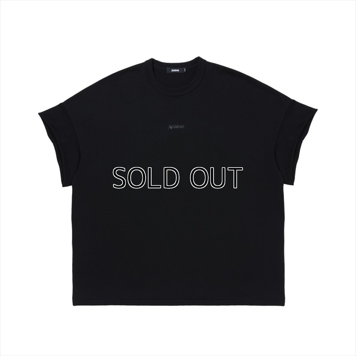 画像1: Antidote BUYERS CLUB ASIC Heavy Weight Oversized Cutoff Tee (Tシャツ) (1)