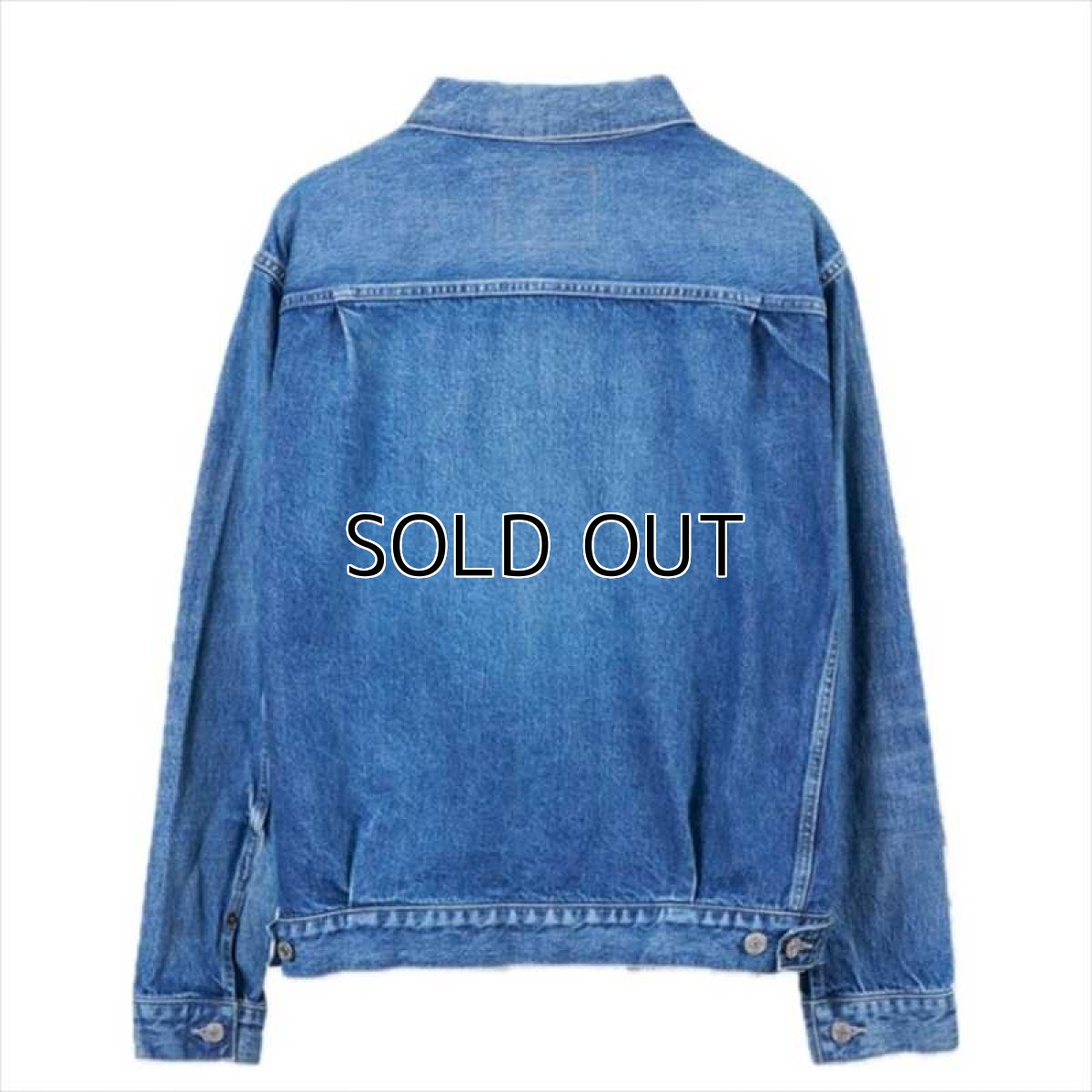 画像2: MASSES x Y's Denim Jacket H.Wash (デニムジャケット) (2)