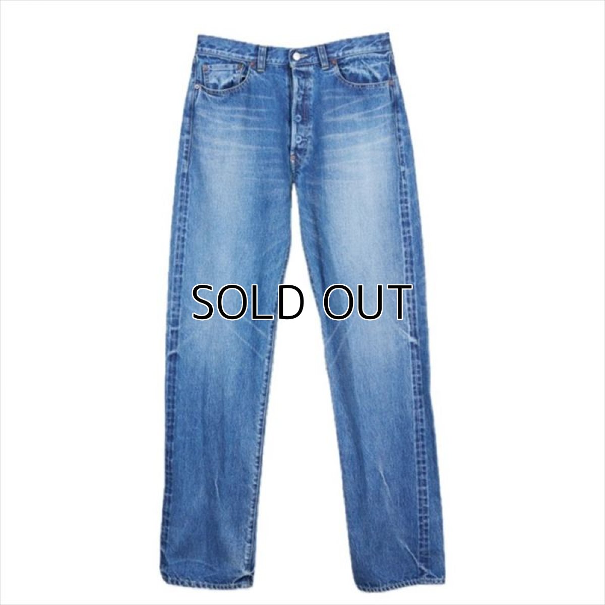 画像1: MASSES x Y's 14oz Denim Pants H.Wash (デニムパンツ) (1)