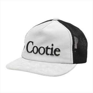 COOTIE PRODUCTIONS Suede 5 Panel Mesh Cap (Red)