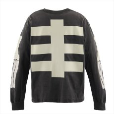 画像3: ©SAINT Mxxxxxx x BOUNTY HUNTER BH_LS T-SHIRT BONE Black (ロングスリーブTシャツ) (3)