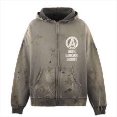 画像1: ©SAINT Mxxxxxx x BOUNTY HUNTER BH_ZIP HOODIE SNT HUNTER Charcoal (ジップパーカー) (1)