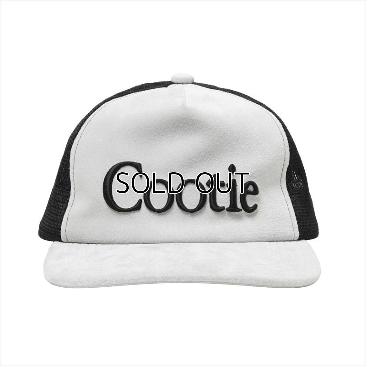 画像2: COOTIE PRODUCTIONS Suede 5 Panel Mesh Cap (メッシュキャップ) (2)
