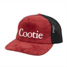 画像1: COOTIE PRODUCTIONS Suede 5 Panel Mesh Cap (メッシュキャップ) (1)