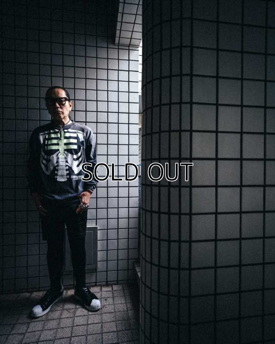 画像10: ©SAINT Mxxxxxx x BOUNTY HUNTER BH_LS T-SHIRT BONE Black (ロングスリーブTシャツ) (10)