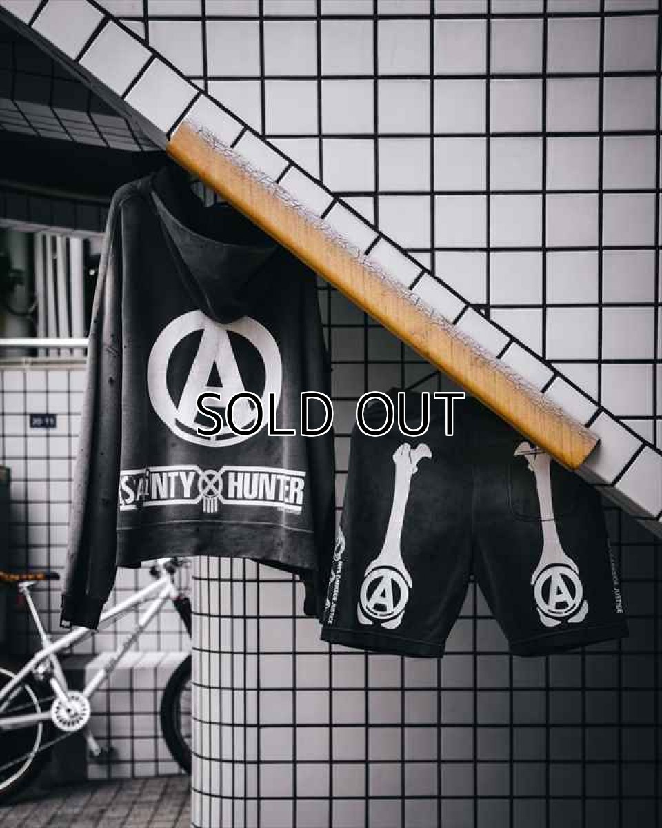 画像5: ©SAINT Mxxxxxx x BOUNTY HUNTER BH_CUT SEW SHORTS BONE Charcoal (ショーツ) (5)