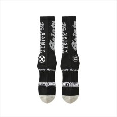 画像2: ©SAINT Mxxxxxx x BOUNTY HUNTER BH_SOCKS SAINTY HUNTER Black (ソックス) (2)