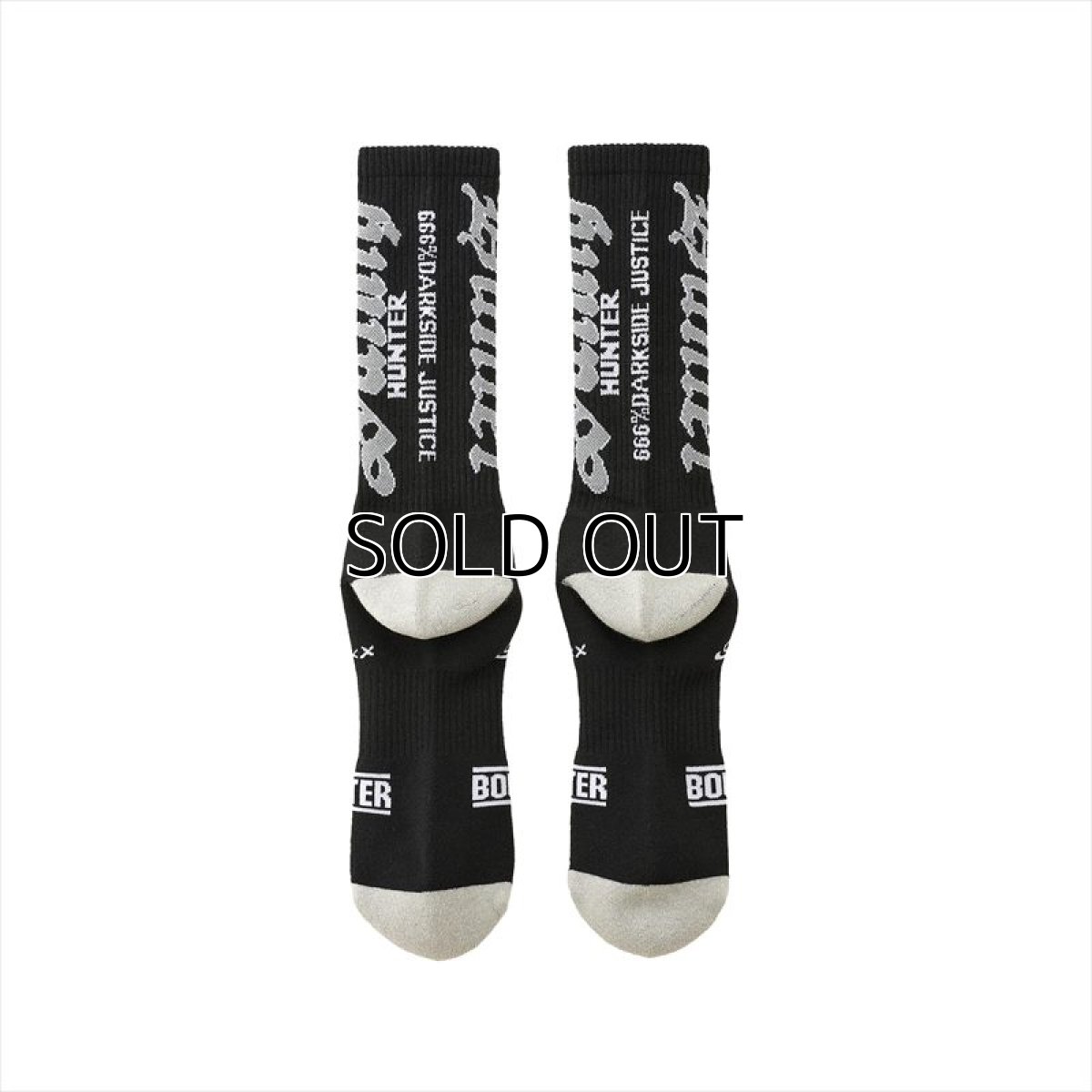 画像3: ©SAINT Mxxxxxx x BOUNTY HUNTER BH_SOCKS SAINTY HUNTER Black (ソックス) (3)