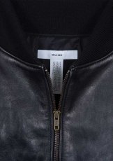 画像2: MASSES Leather Jacket Zip (レザージャケット) (2)
