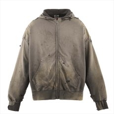 画像1: ©SAINT Mxxxxxx DOUBLE FACE ZIP HOODIE Charkoal (ジップパーカー) (1)