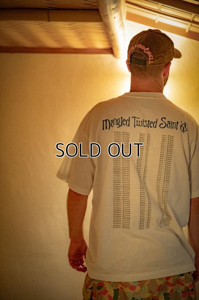 画像6: ©SAINT Mxxxxxx x Sean Wotherspoon SW_SS T-SHIRT TWISTED SAINT White (Tシャツ) (6)