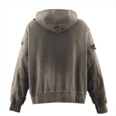 画像2: ©SAINT Mxxxxxx DOUBLE FACE ZIP HOODIE Charkoal (ジップパーカー) (2)