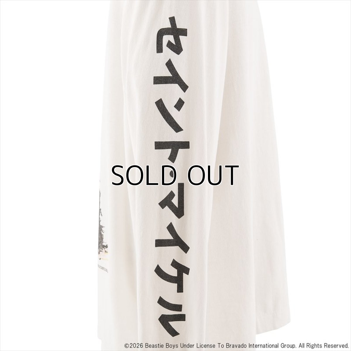 画像3: ©SAINT Mxxxxxx x BEASTIE BOYS BTB_LS T-SHIRT BEASTIEBOYS White (ロングスリーブTシャツ) (3)