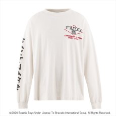 画像1: ©SAINT Mxxxxxx x BEASTIE BOYS BTB_LS T-SHIRT BEASTIEBOYS White (ロングスリーブTシャツ) (1)