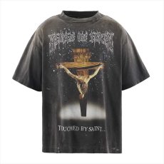 画像1: ©SAINT Mxxxxxx T-SHIRT JESUS Black (Tシャツ) (1)