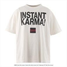 画像1: ©SAINT Mxxxxxx x JOHN LENNON JL_SS T-SHIRT INSTANT KARMA White (Tシャツ) (1)
