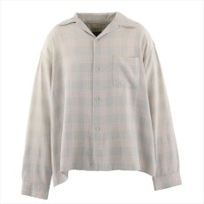 画像1: ©SAINT Mxxxxxx RAYON SHIRT CHECK Sky Blue (レーヨンチェックシャツ) (1)