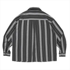 画像2: COOTIE PRODUCTIONS Dobby Chain Stripe L/S Cavana Shirt (カバナシャツ) (2)